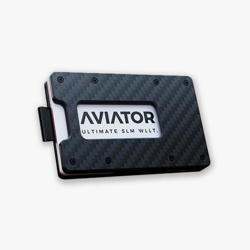 Aviator Wallet | Carbon Fiber Slide