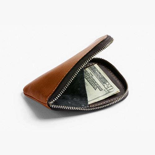 Half Zipper Wallet 